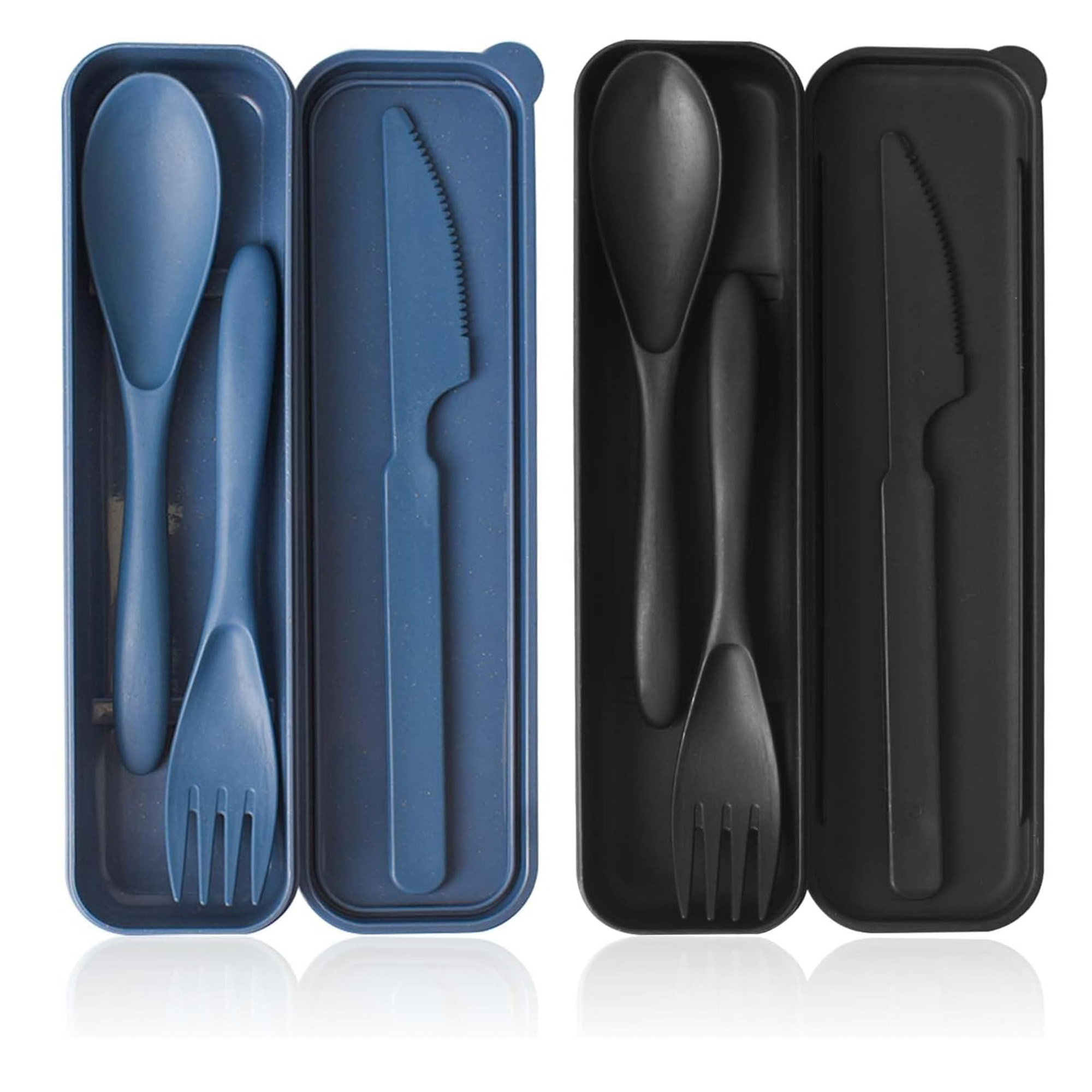 MOQ 50pcs Portable Lunch Time Cutlery Set 2