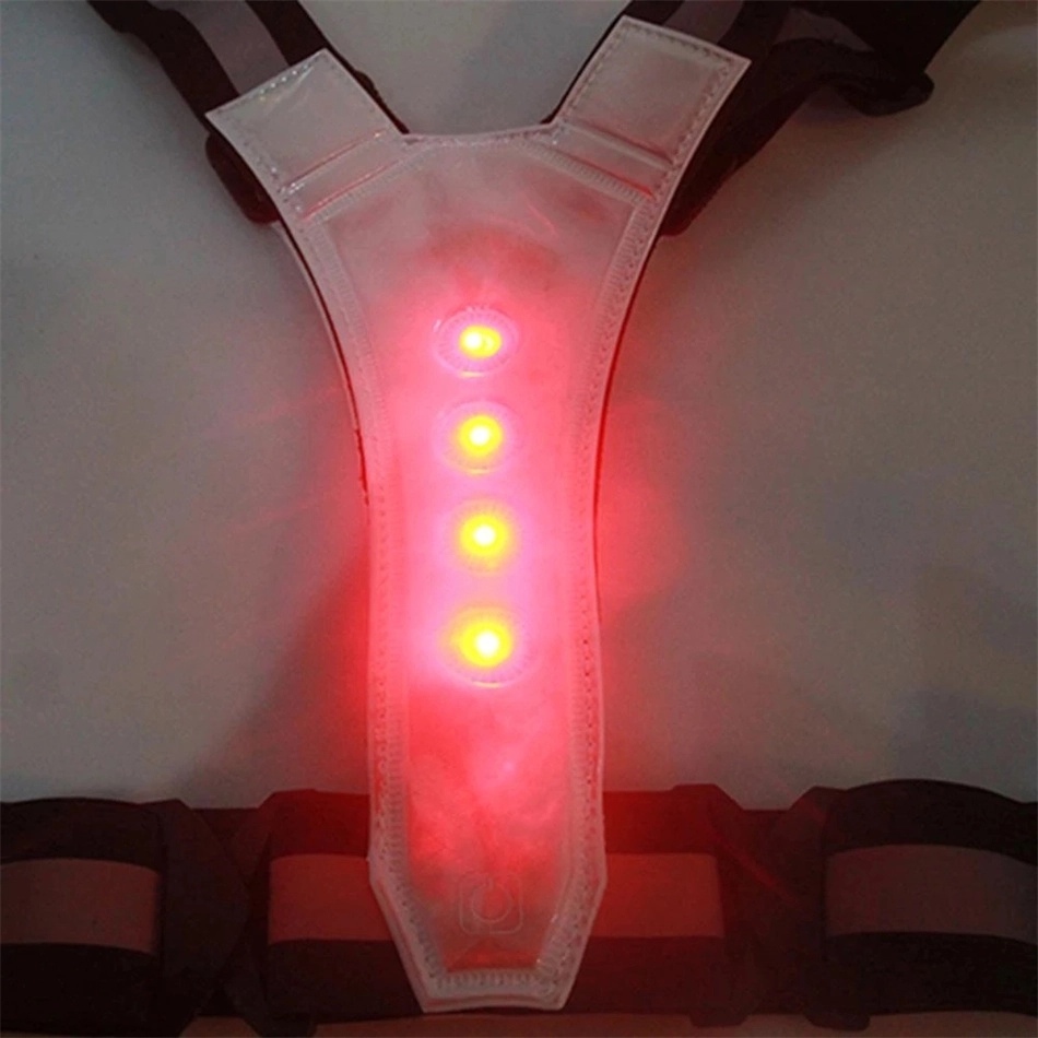 Adjustable Reflective LED Vest 4