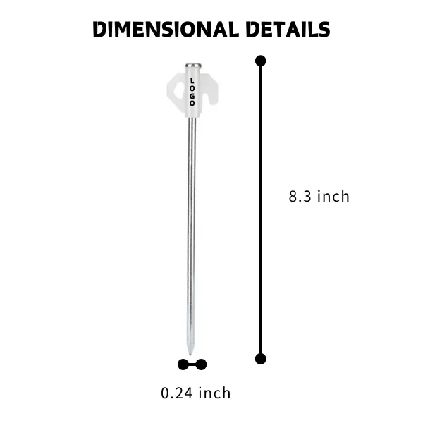 Tent Canopy Night-Glow Ground Stake Anchor Pin 5