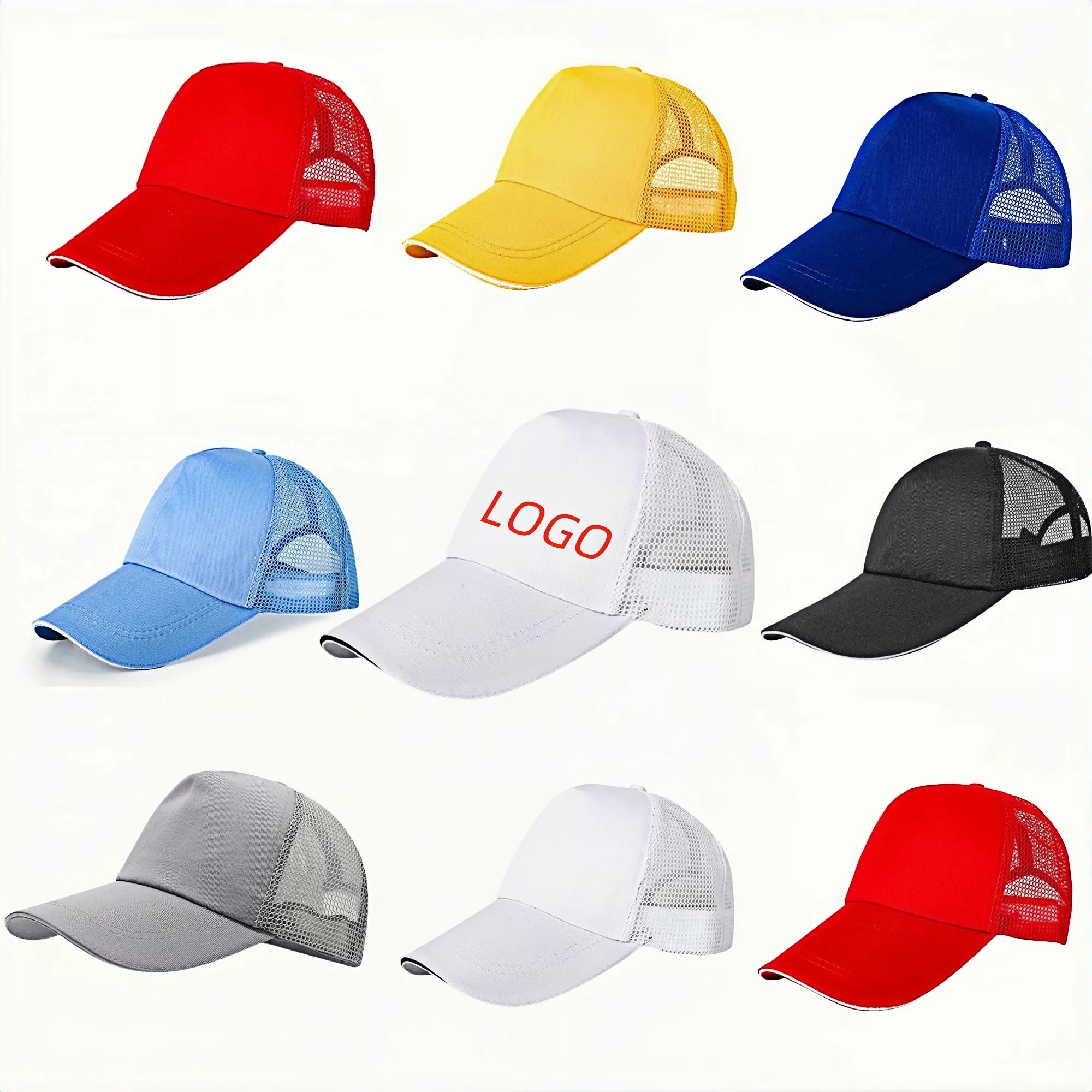 Foam Trucker Hat With Mesh Back 3