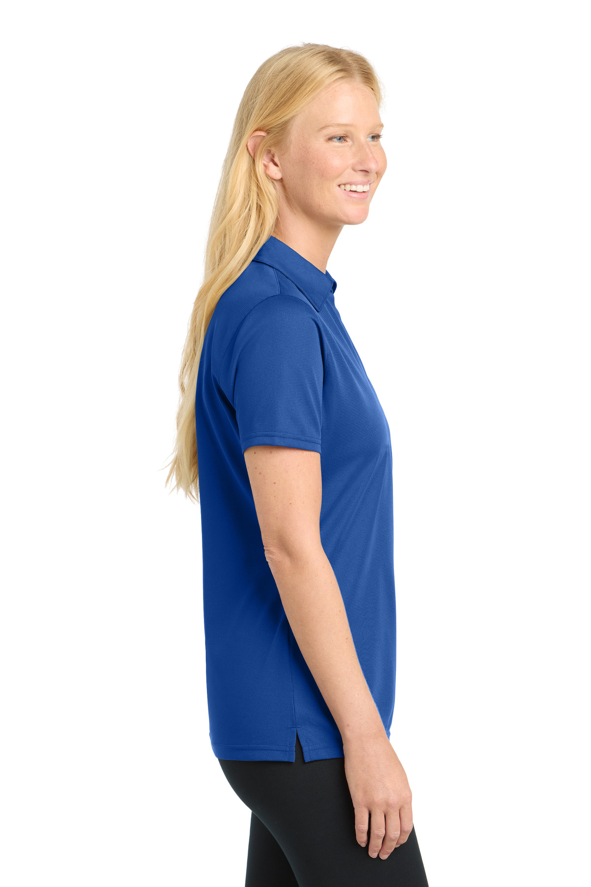 Sport-Tek Women's PosiCharge Active Textured Polo. LST690 35