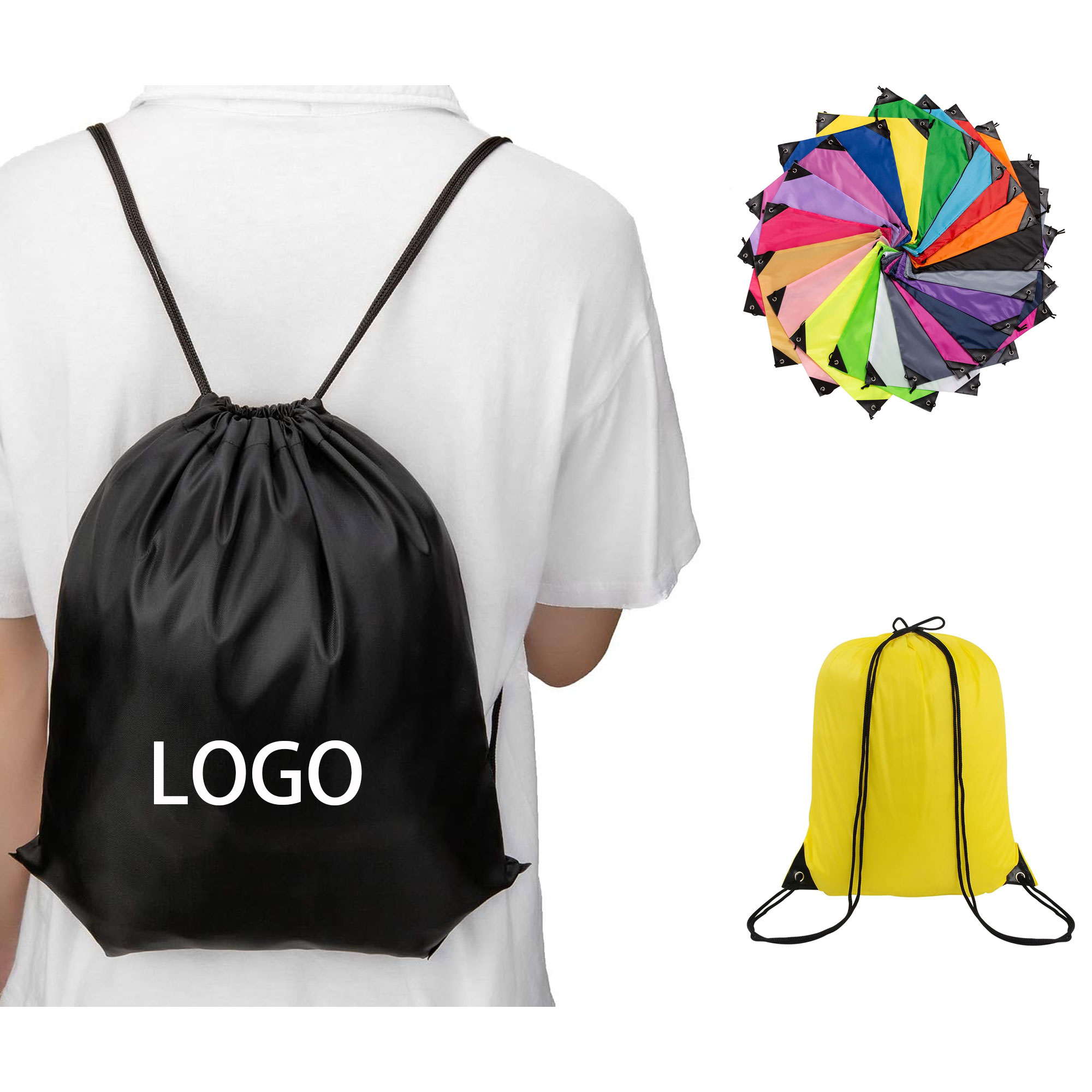 Waterproof Drawstring Backpack 1