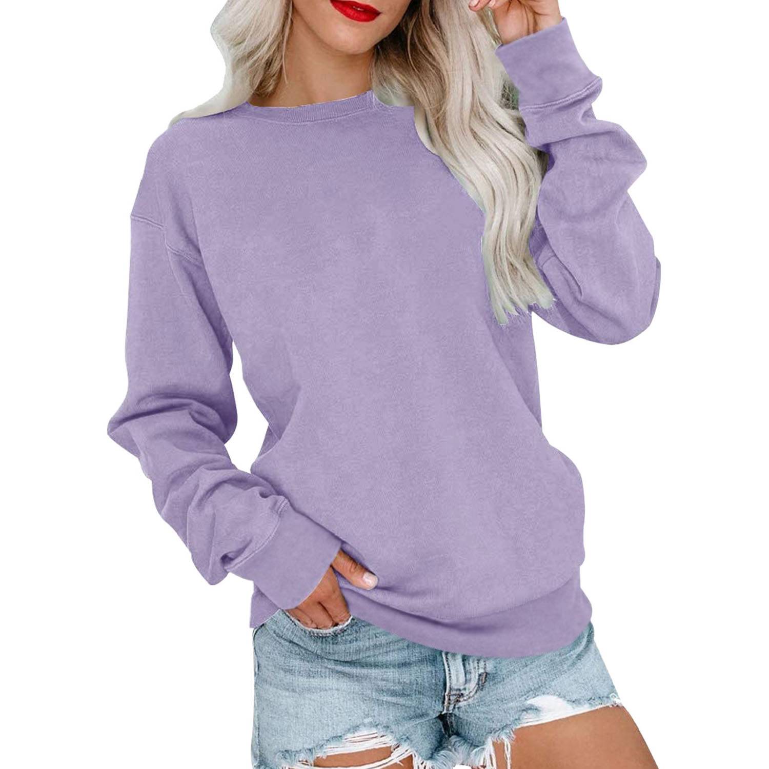 Regular Hoodie Long Sleeve Women's Wear, custom hoodie or sweatshirt with logo imprint 8