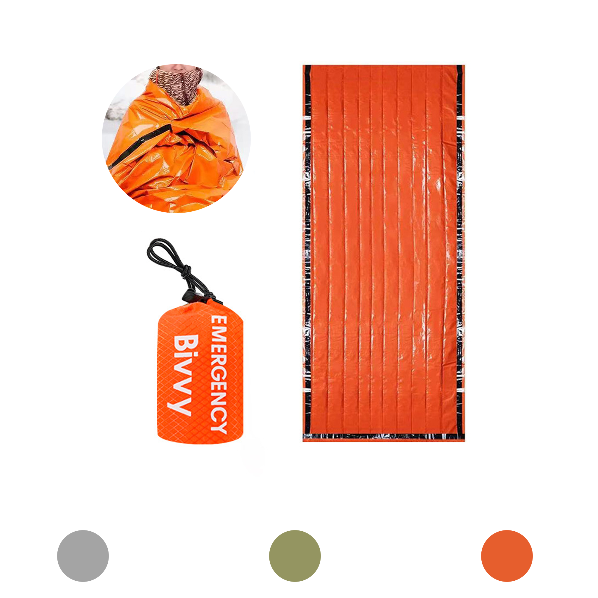 Insulated Hiking Emergency Sleeping Bag 2