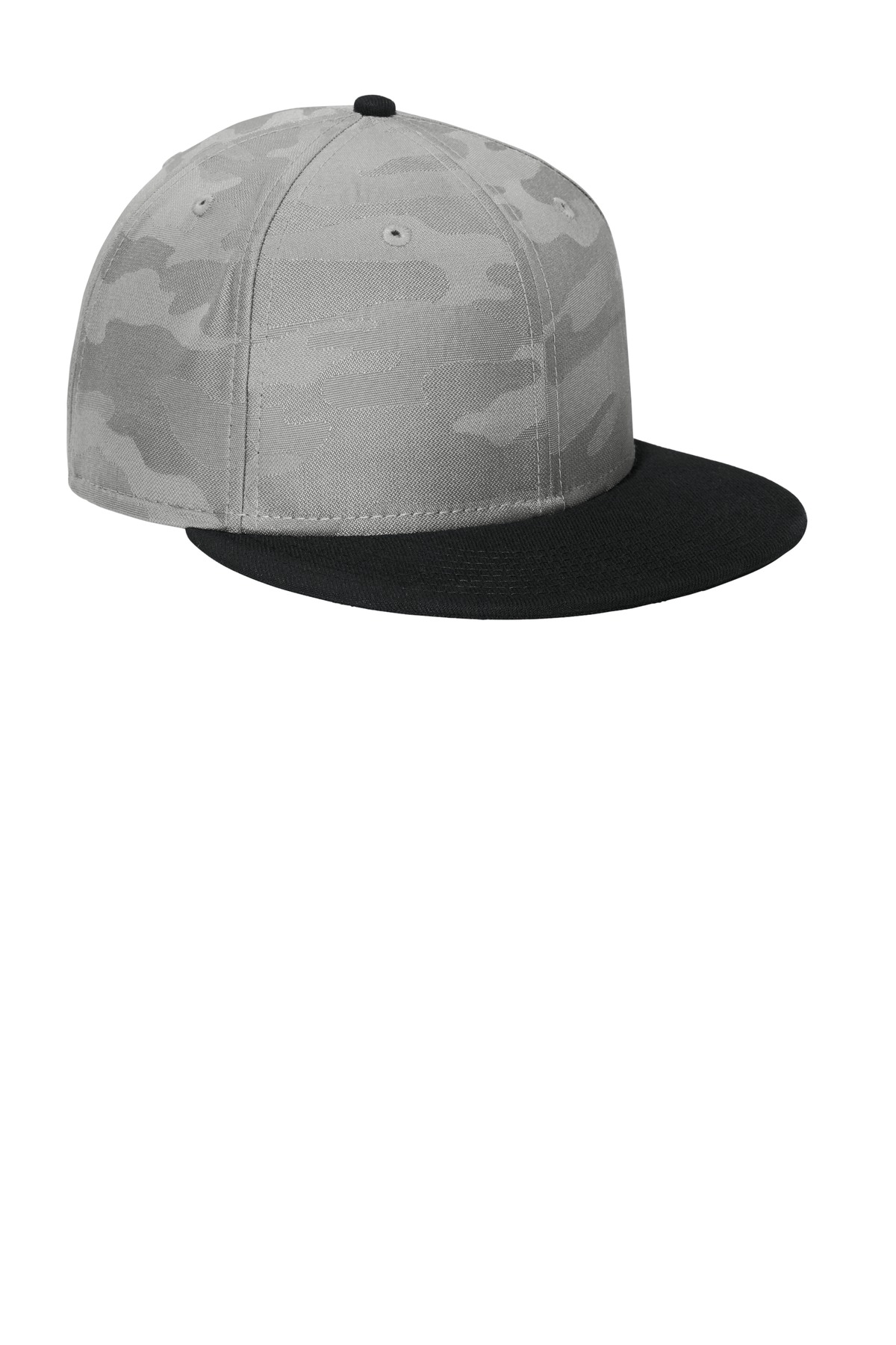 New Era® Camo Flat Bill Snapback Cap 4