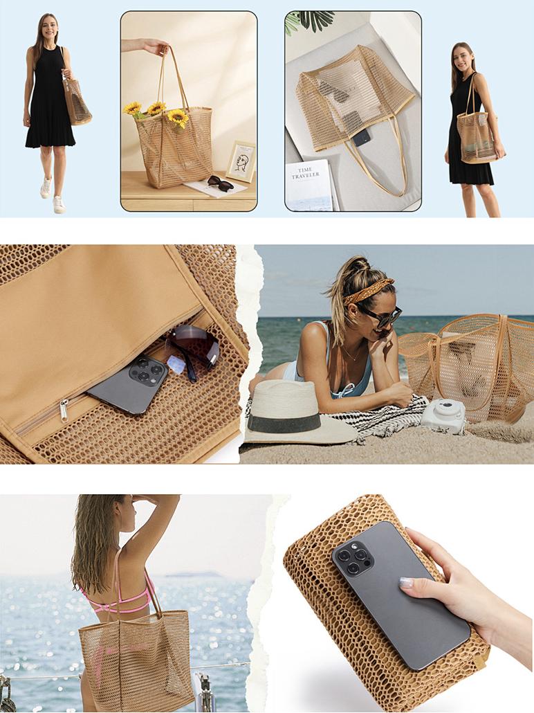 BeachNylon Mesh Tote Bag 2