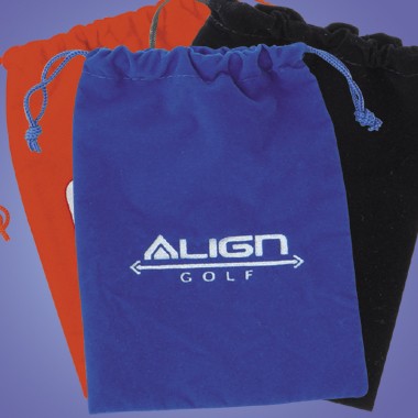 DRAWSTRING VELVETEENPOUCH 2