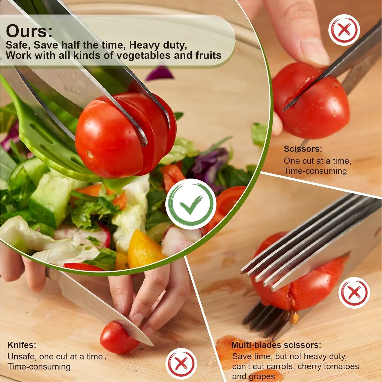 Salad Scissors/Chopper 7
