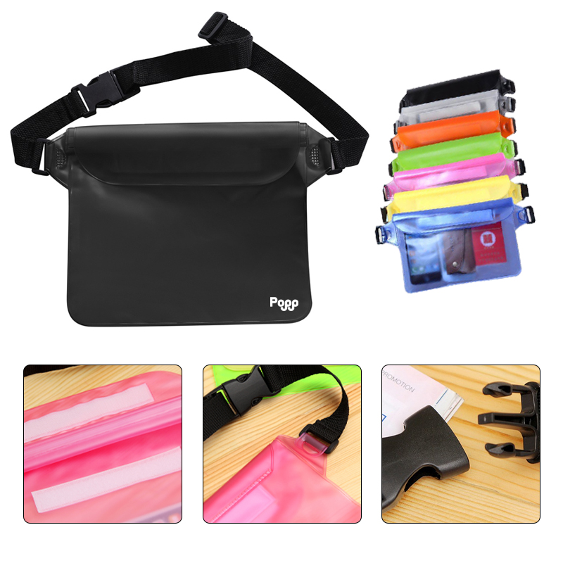 Beach Rafting Swimming Pvc Waterproof Waist Bag 2