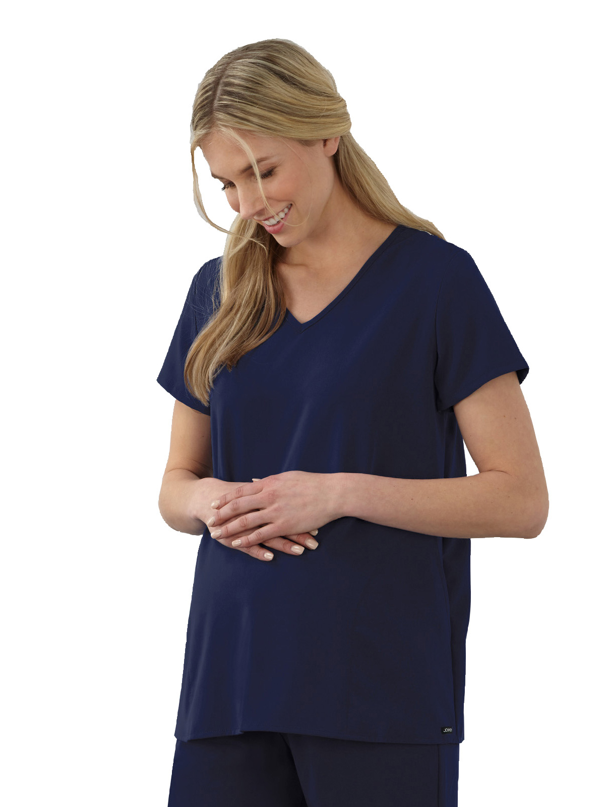 Jockey - Women's 2-Pocket Pleated Back Maternity Scrub Top 3