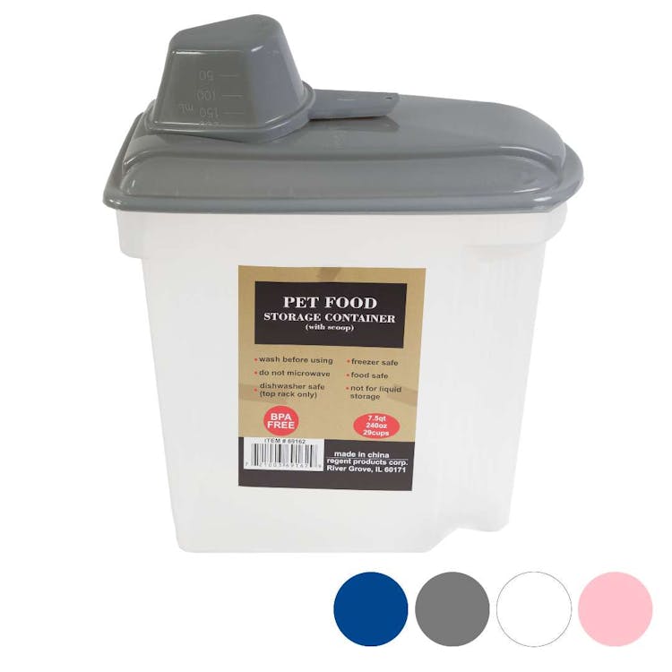 7.5 Liter Pet Food Container Assorted 1