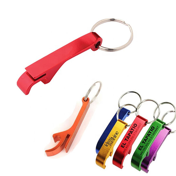 Aluminum Bottle Opener w/ Key Ring 4