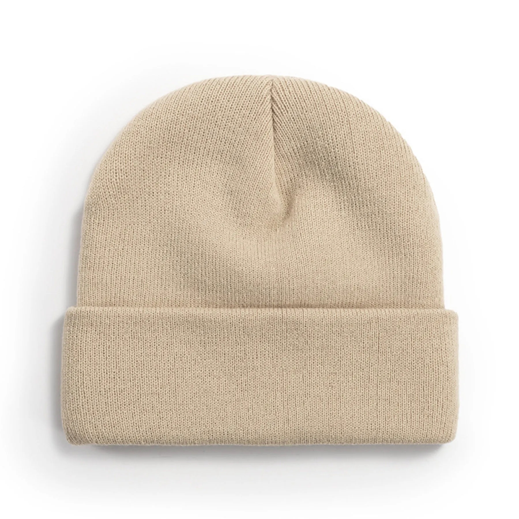 Embroidered Acrylic Knitted Beanie Hat 6