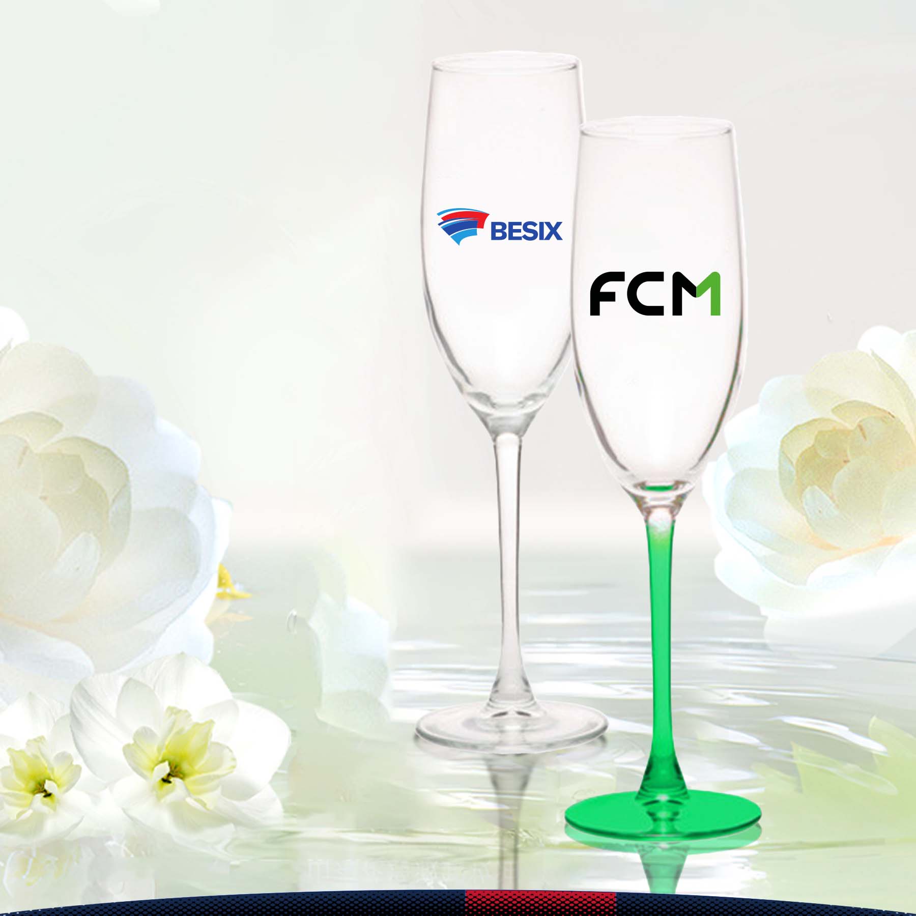 8 Oz. ARC Connoisseur Champagne Flutes 9