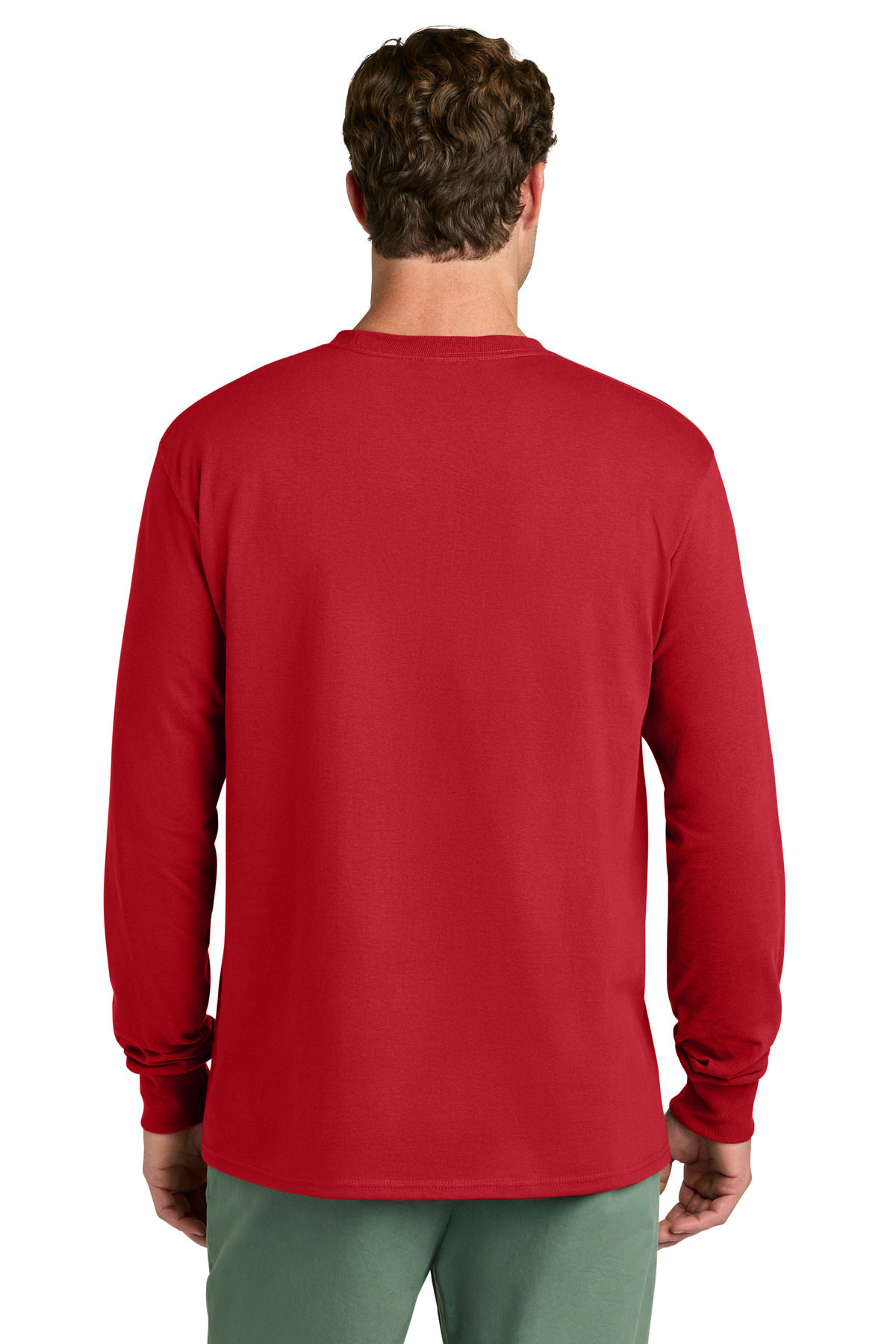 Port & Co Long Sleeve Core Cotton Tee. PC54LS 122