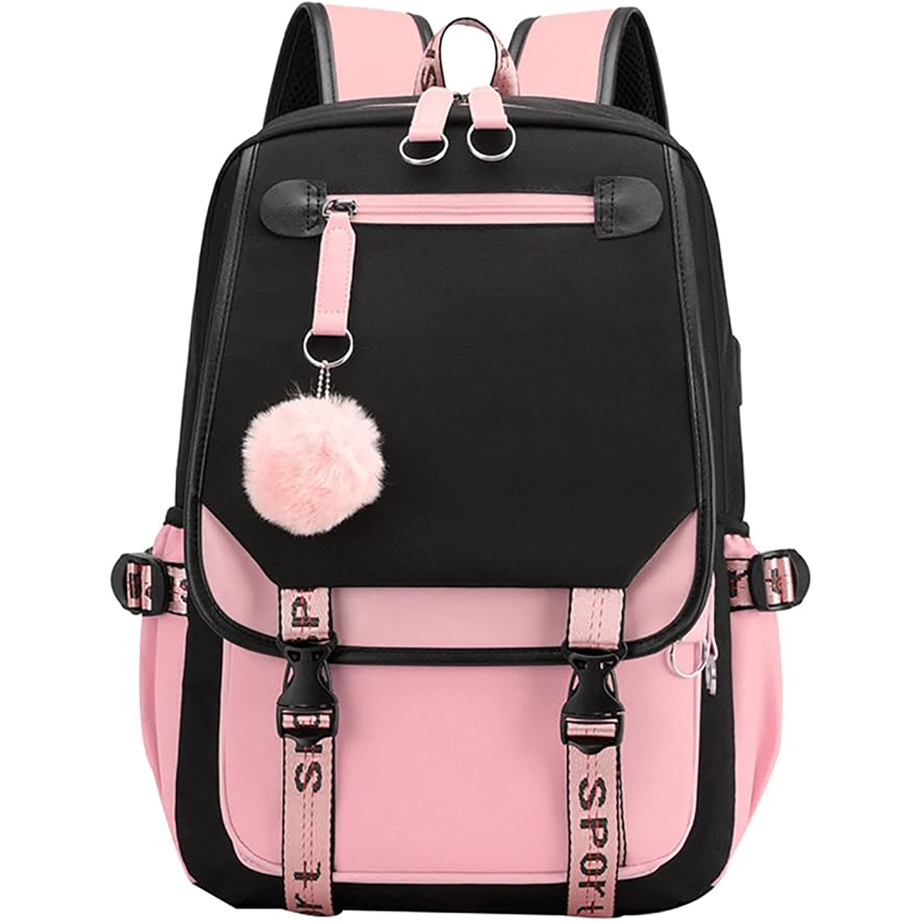 Middle School Student Backpack with USB 9