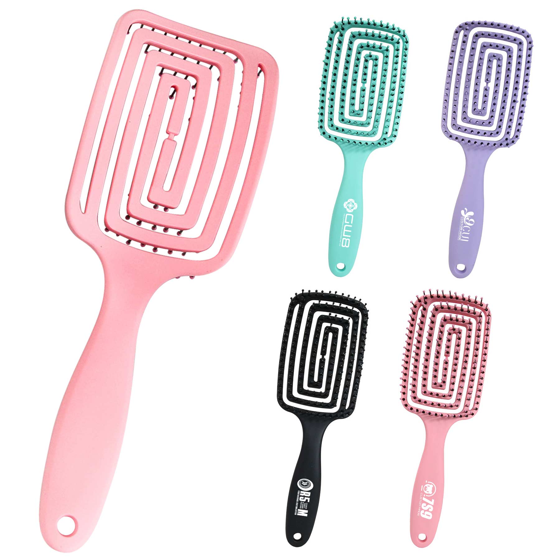 Hollowed Out Massage Comb 1