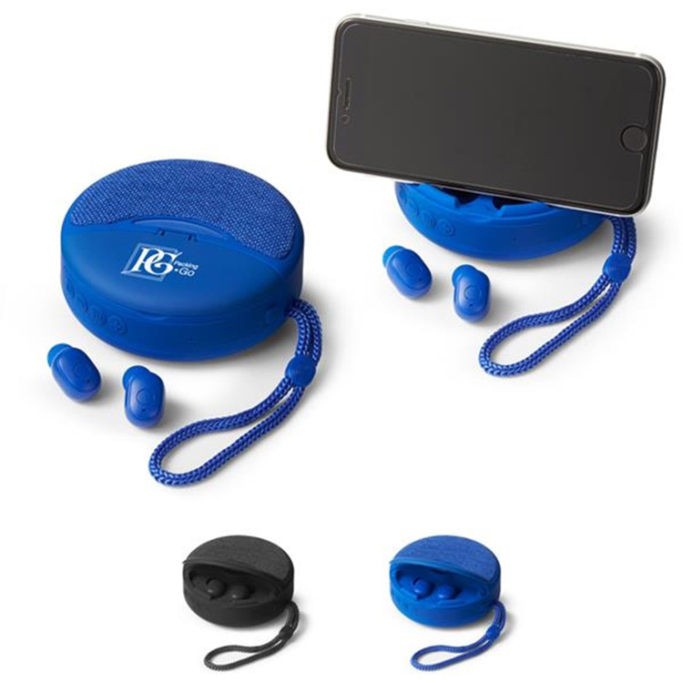 Prime Line Duo Wireless Earbuds & Speaker 2