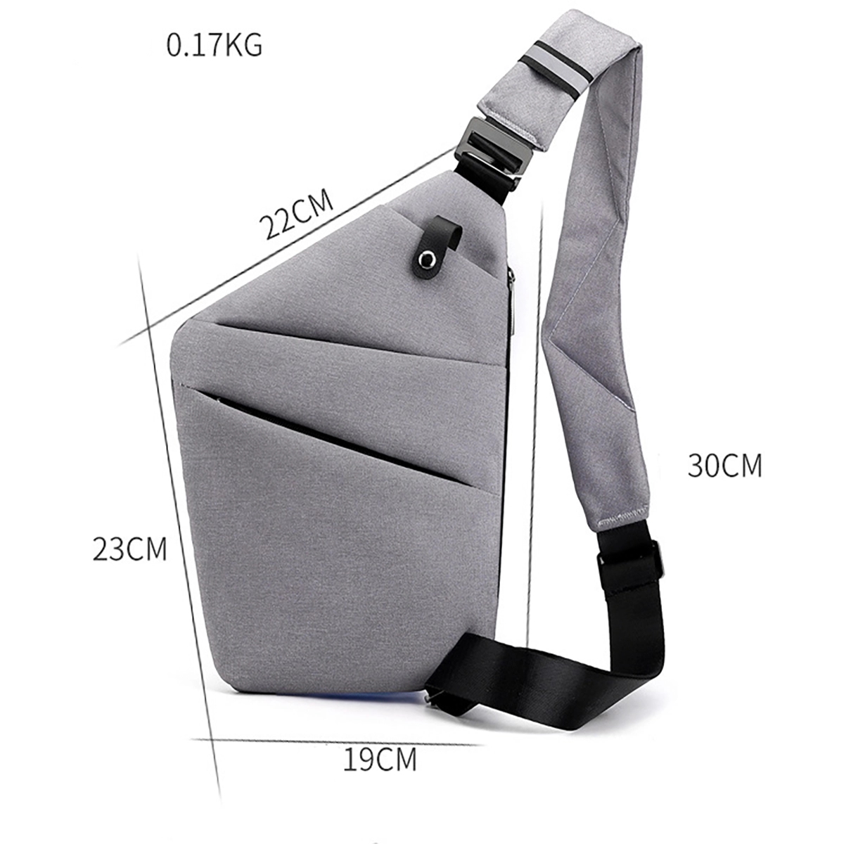 Anti-Theft Casual Chest Sling Bag 5