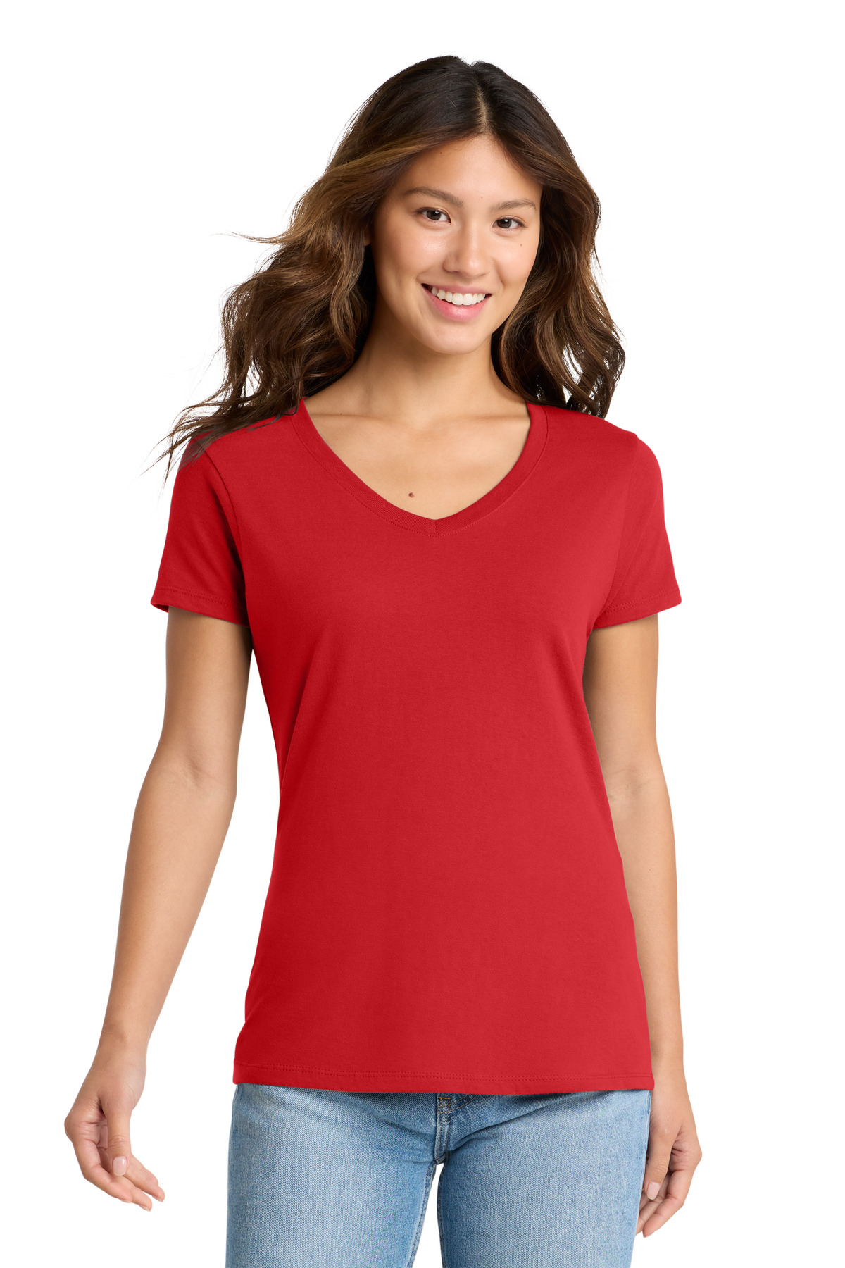 Port & Co Women's Fan Favorite V-Neck Tee. LPC450V 178