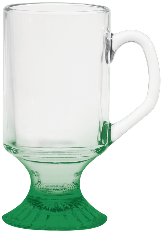 10 oz. Irish Coffee Mug - Deep Etched 2