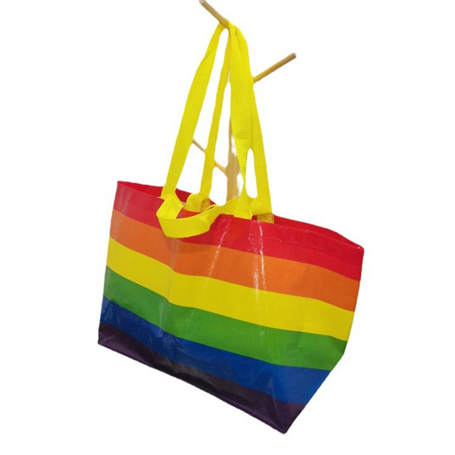 Rainbow Laminated Non-woven Tote Bag 1