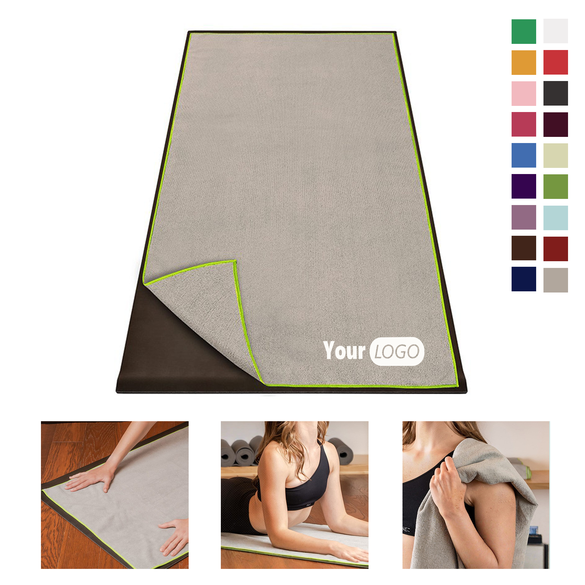 Microfiber Quick Dry Yoga Mat Towel MOQ50 2
