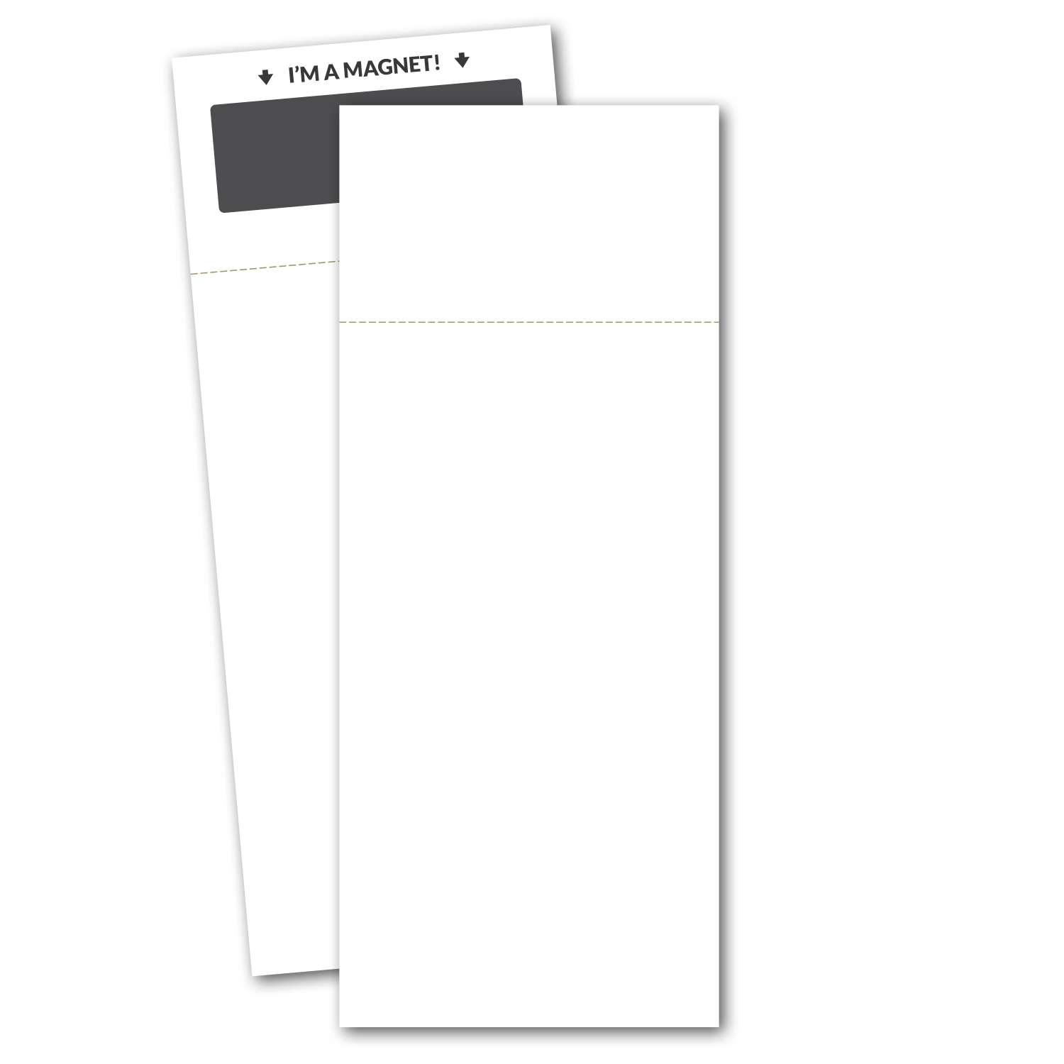 Magnetic Stick Up with Perforation 1