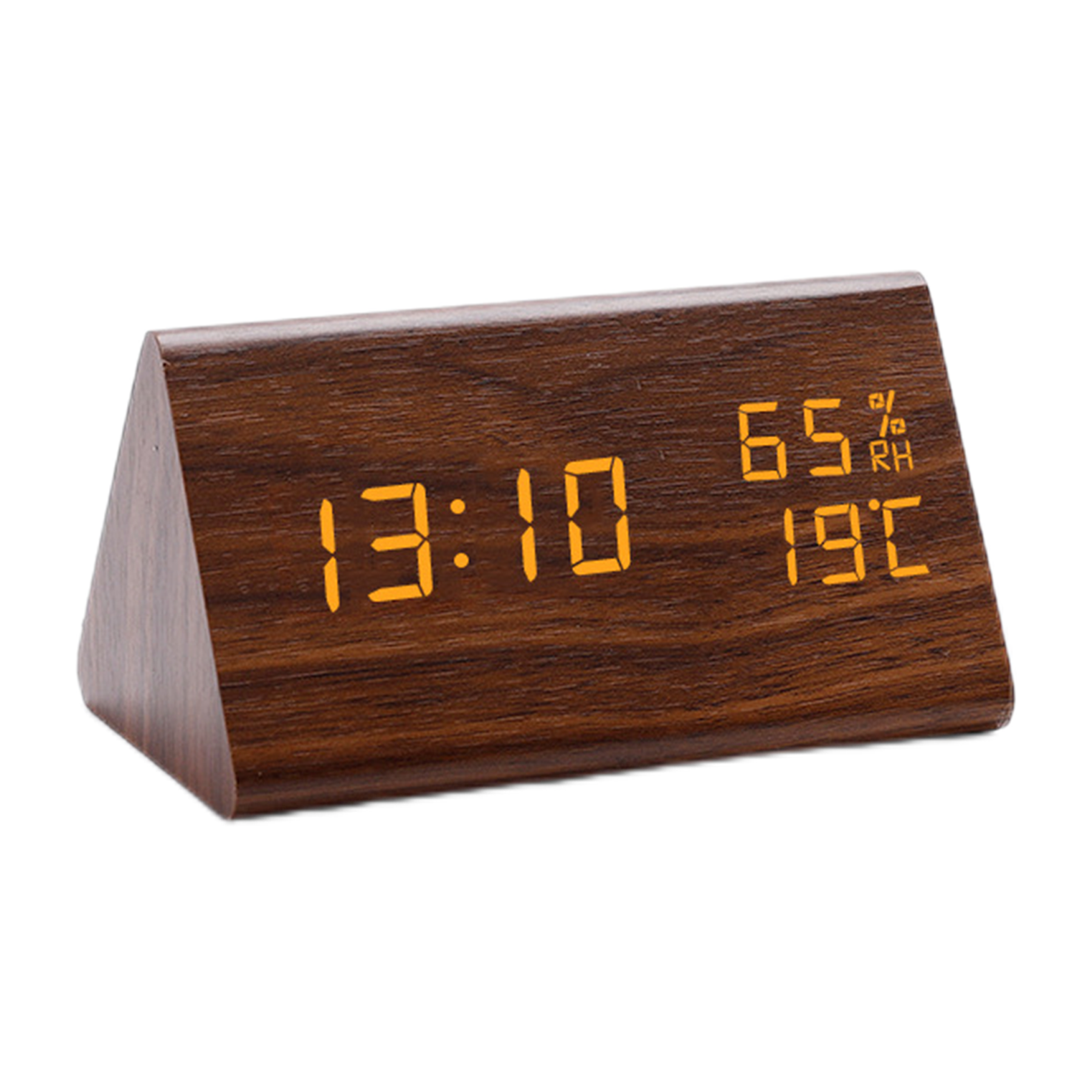 Led Temperature And Humidity Clock 7