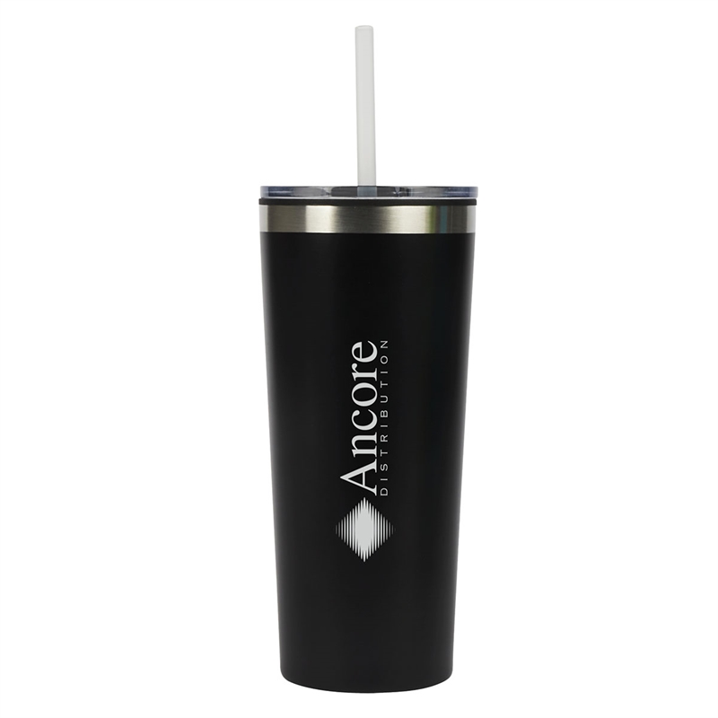 Bergen 24 oz. Steel/100% Recycled PP Liner Travel Tumbler 50
