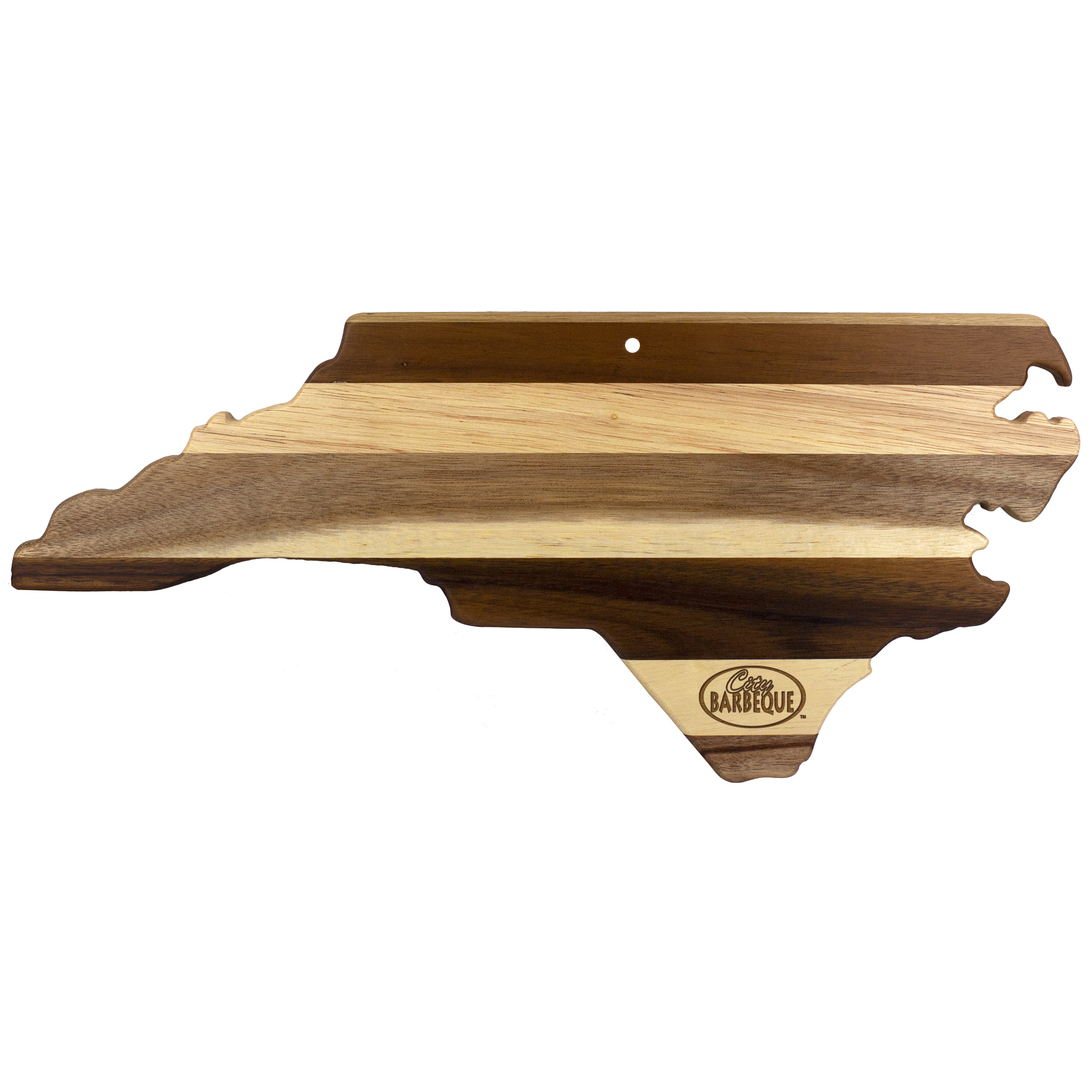 Rock & Branch® Shiplap Series North Carolina State Shaped Wood Serving and Cutting Board