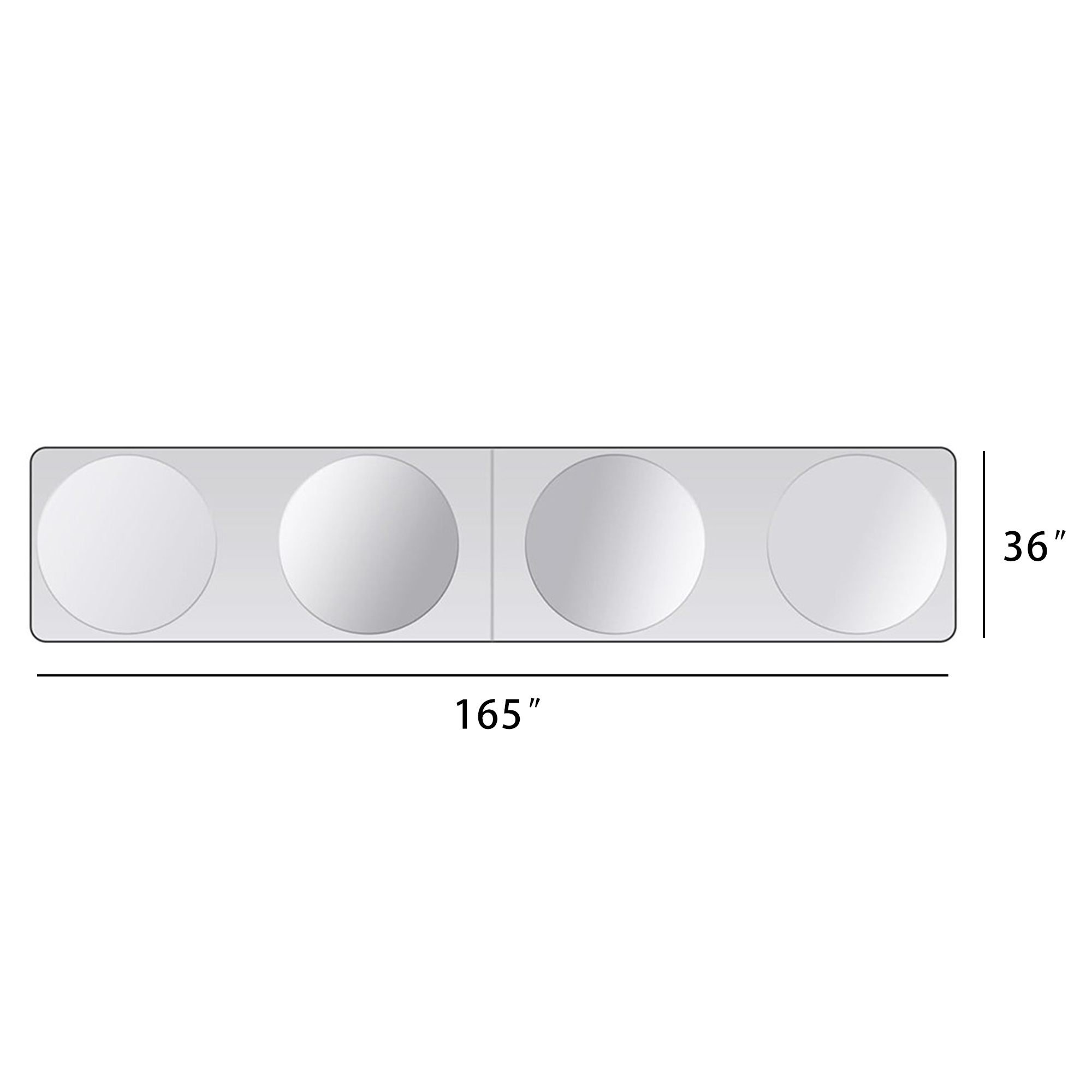 240T UV Protective Windshield Sunshade for Semitruck 1