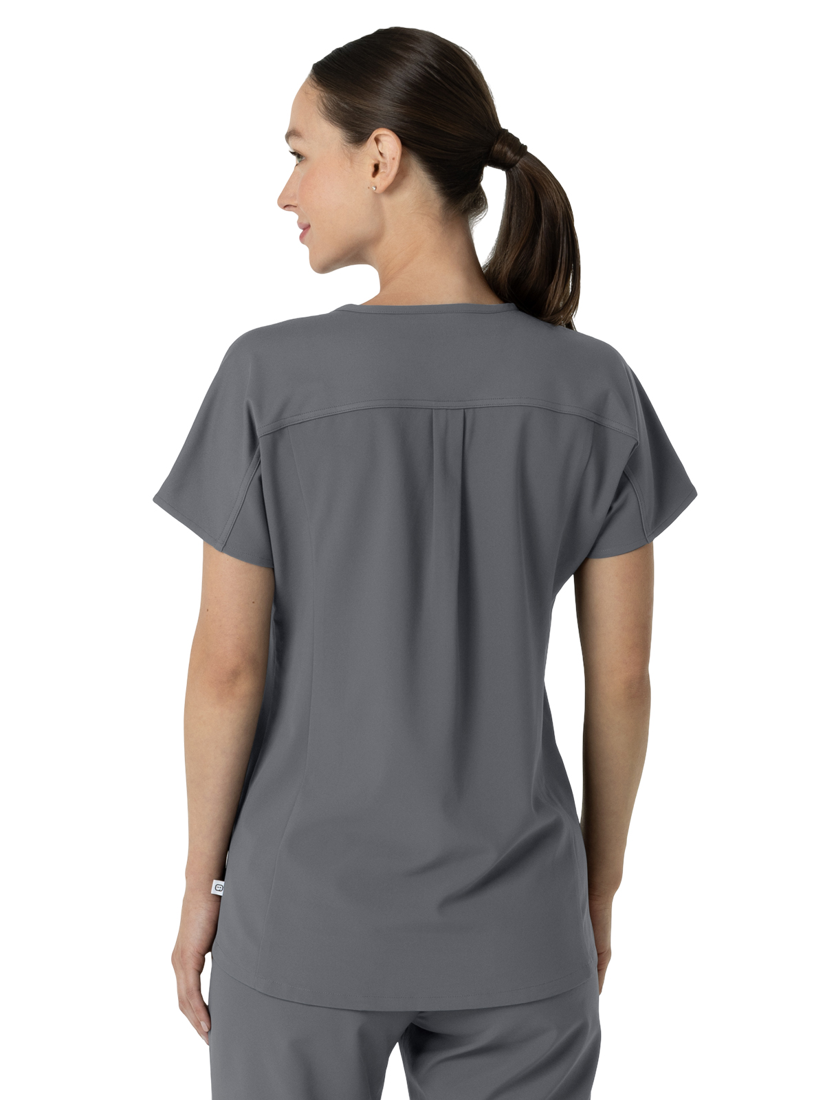 Wink - Renew - Women's Two-Pocket V-Neck Tunic Scrub Top 3