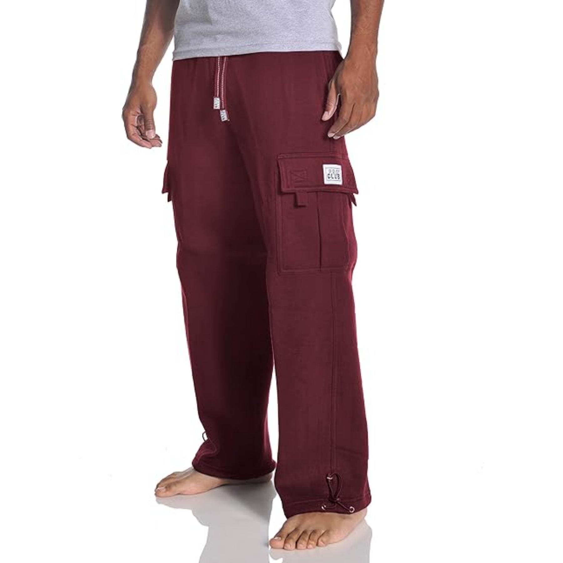 Men's Heavyweight Fleece Cargo Pants 2