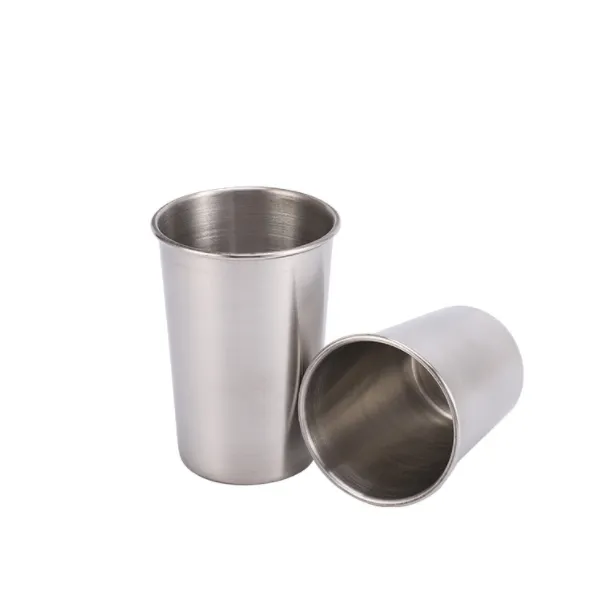 16oz Stainless Steel Pint Beer Cup Glass 6
