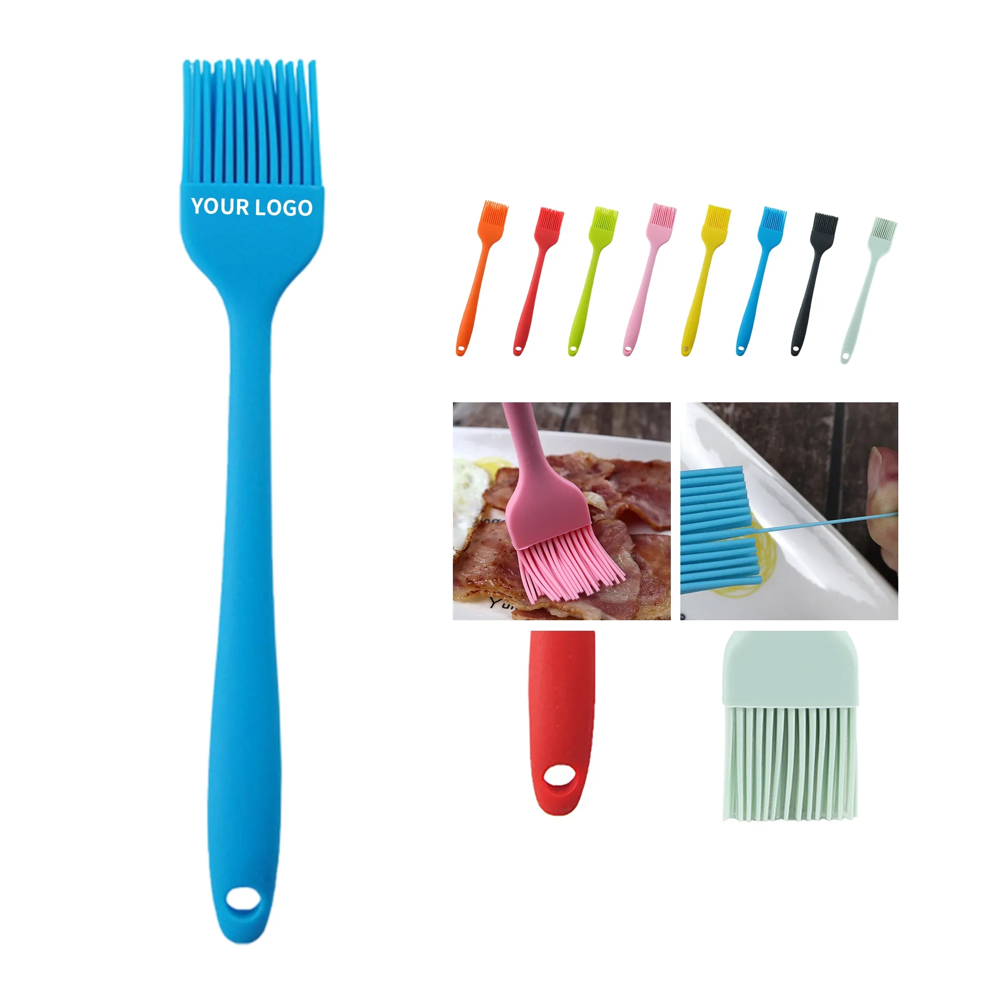 Premium Food-Grade Silicone BBQ Oil Brush 2