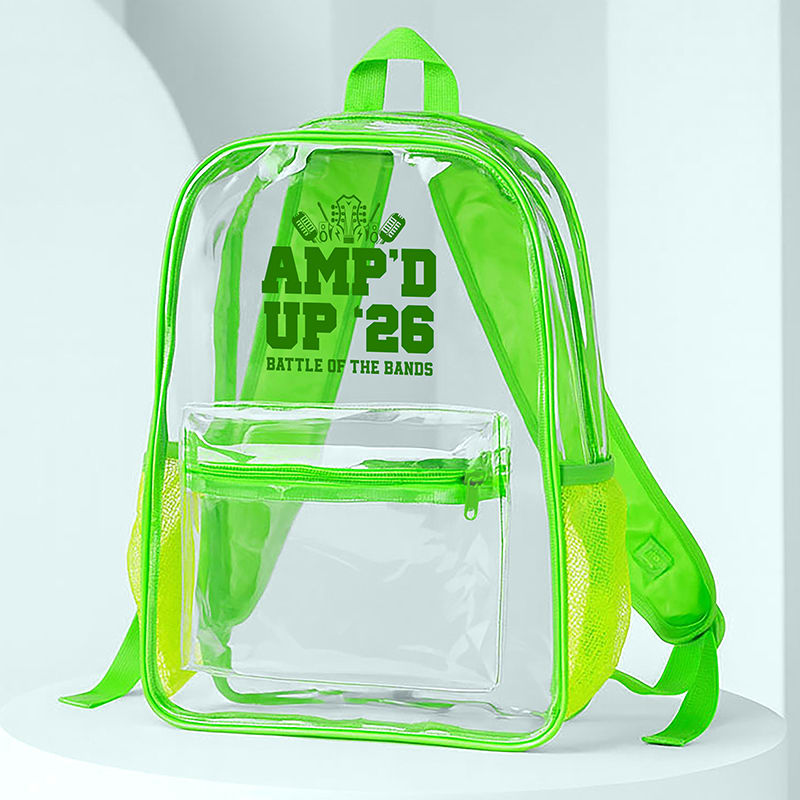 Pocket Clear Plastic Backpacks 21