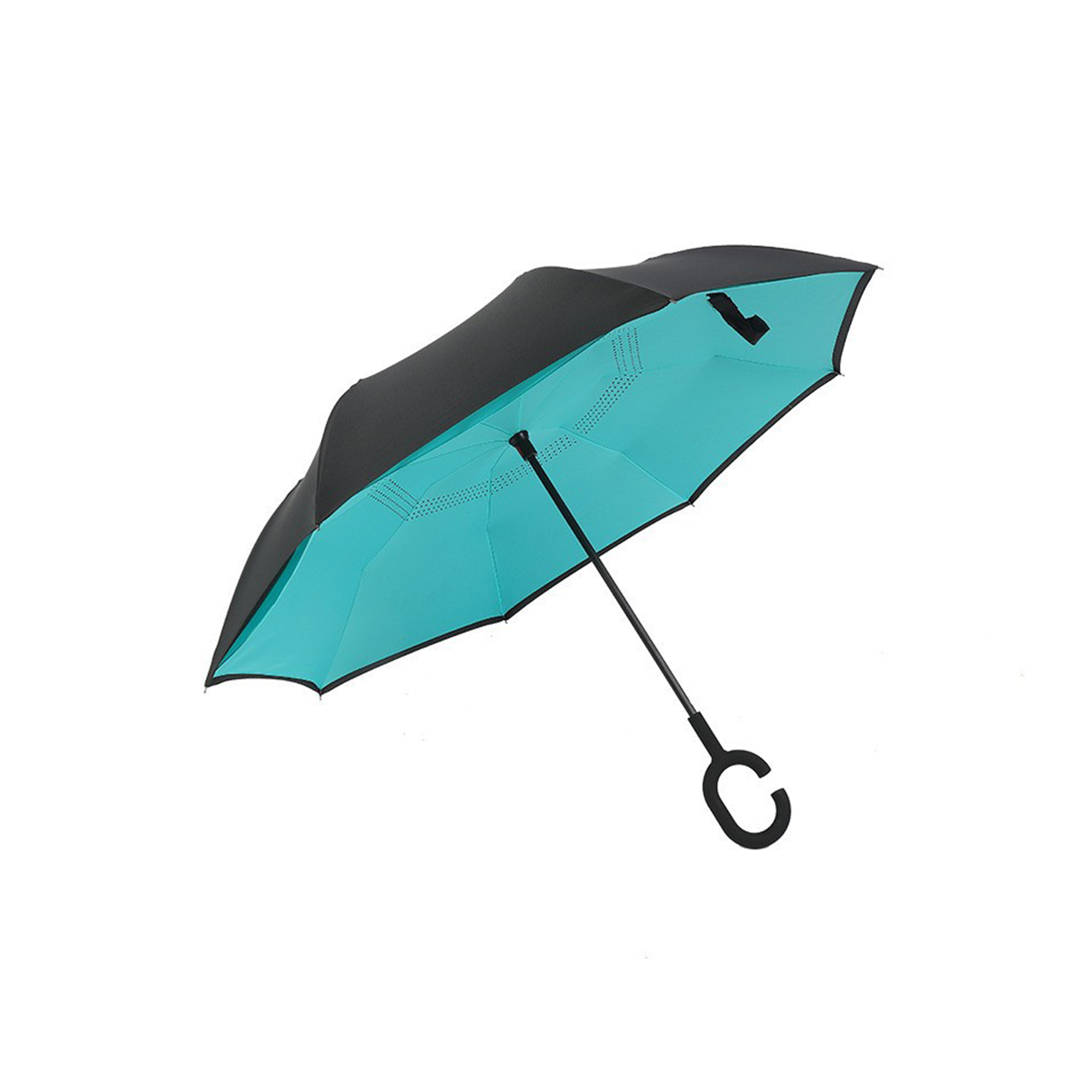 Double Layer Reverse Folding Weather Umbrella 9