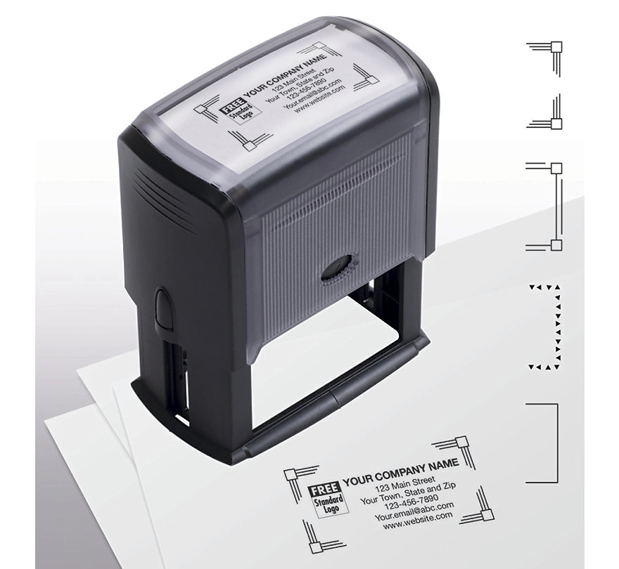 Stamp, Name & Address, Large - Self-Inking 3