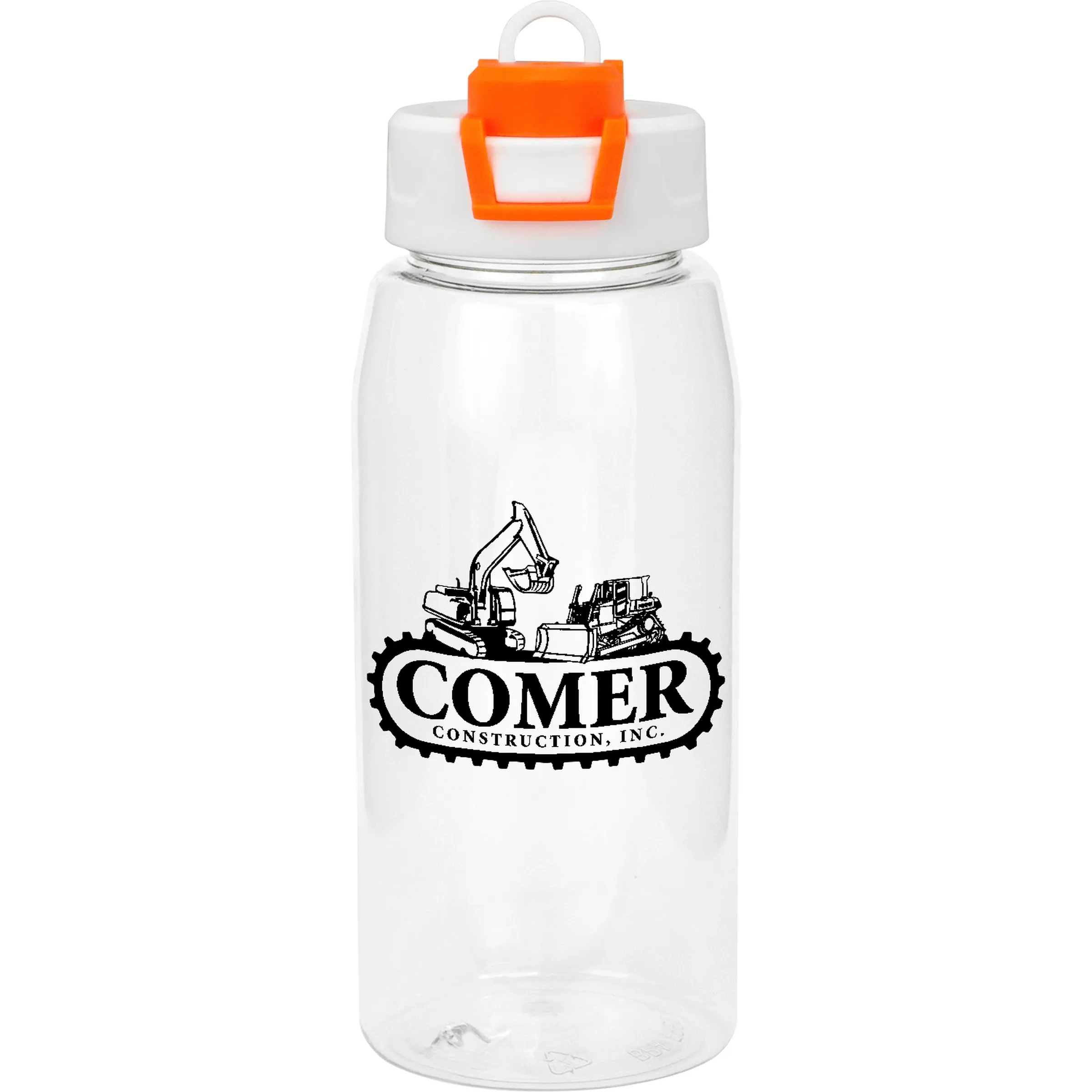 Two Tone Pop Up 25 oz. Recycled Bottle 10