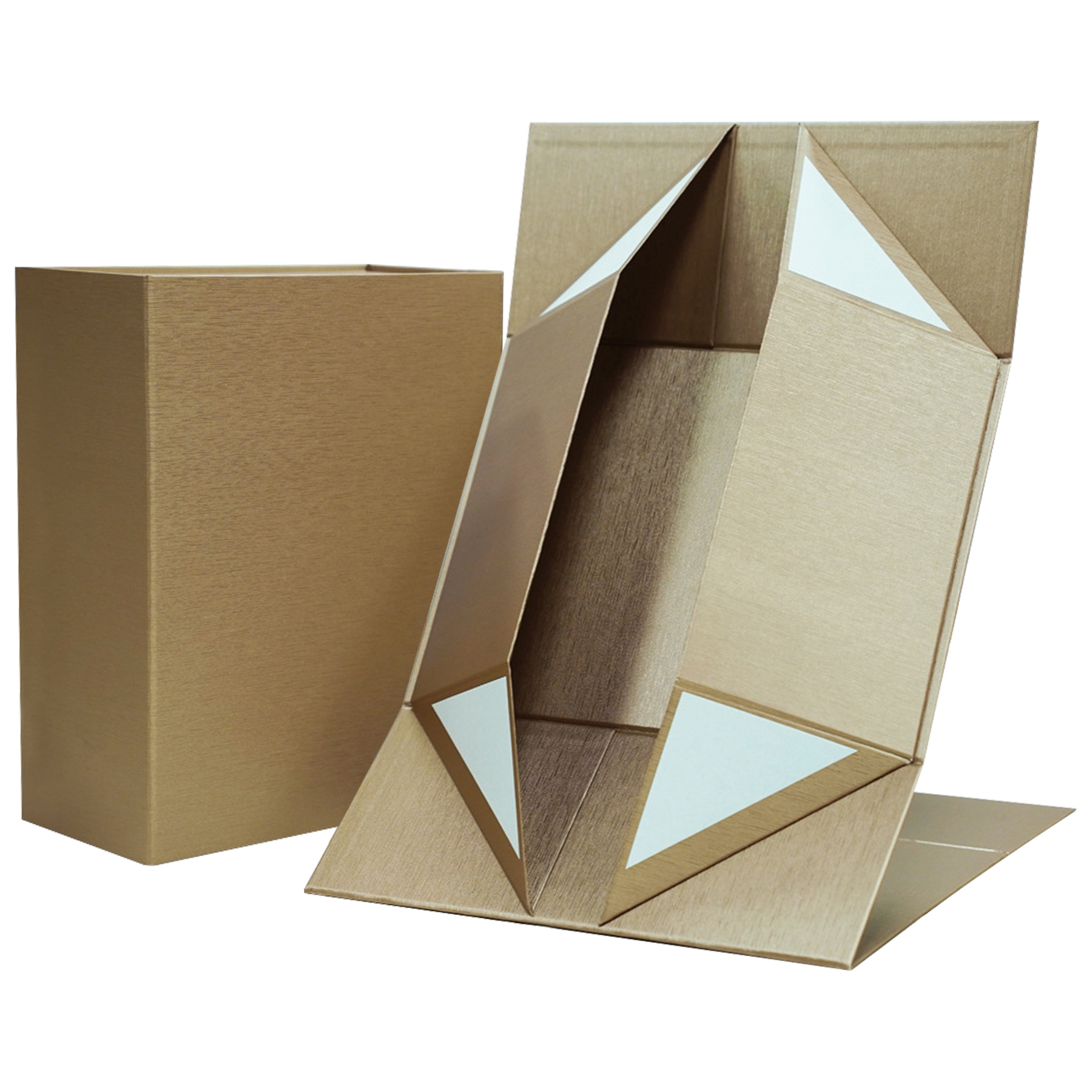 Custom Full Color Foldable Magnetic Closure Promotional Gift Box (8'' L x 7'' W x 3'' H) 9