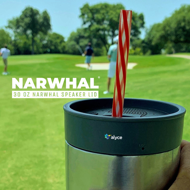 Narwhal Speaker-Lid 30 oz. 6