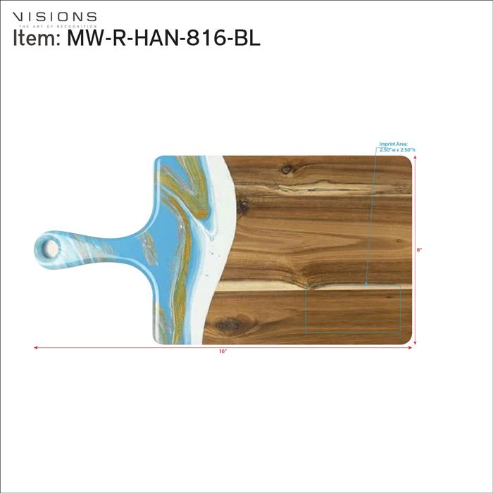 Medium Rectangle Acacia Board With Handle 3