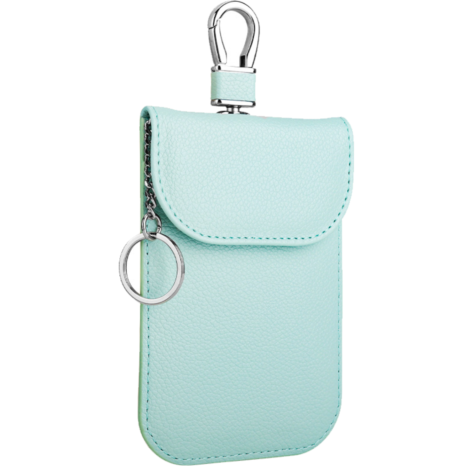 PU Leather Car Key Signal Shielding Faraday Pouch 13
