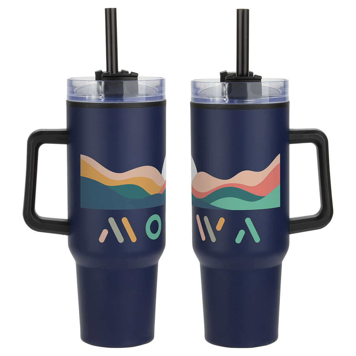 Outpost 40 oz Stainless Steel/Polypropylene Mug 21