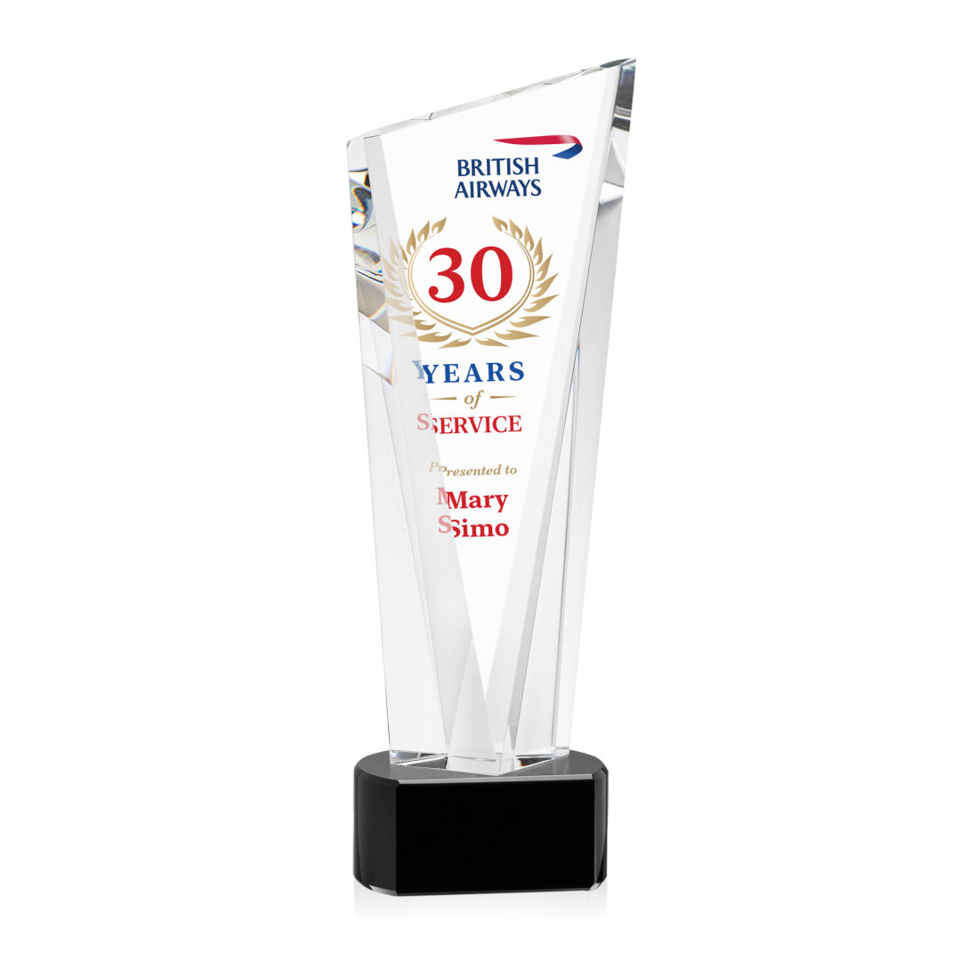 Plymouth VividPrint™ Award on Paragon Base - Black 6