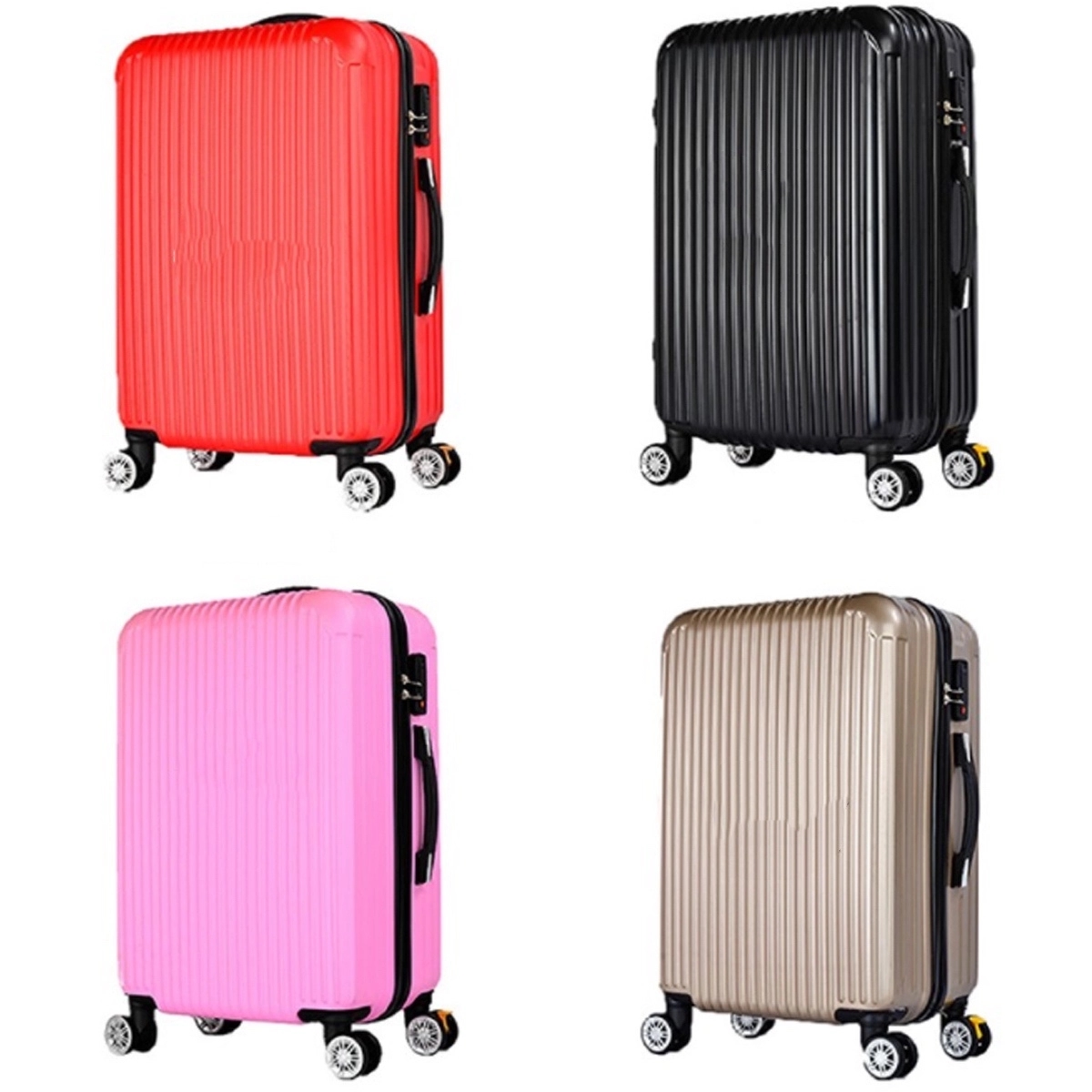 Carry on Luggage with Spinner Wheels 5