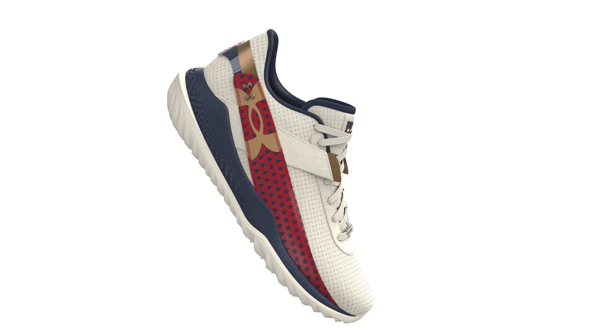 UA Harper 10 Pro Turf LE USA Men's Baseball Shoes 2