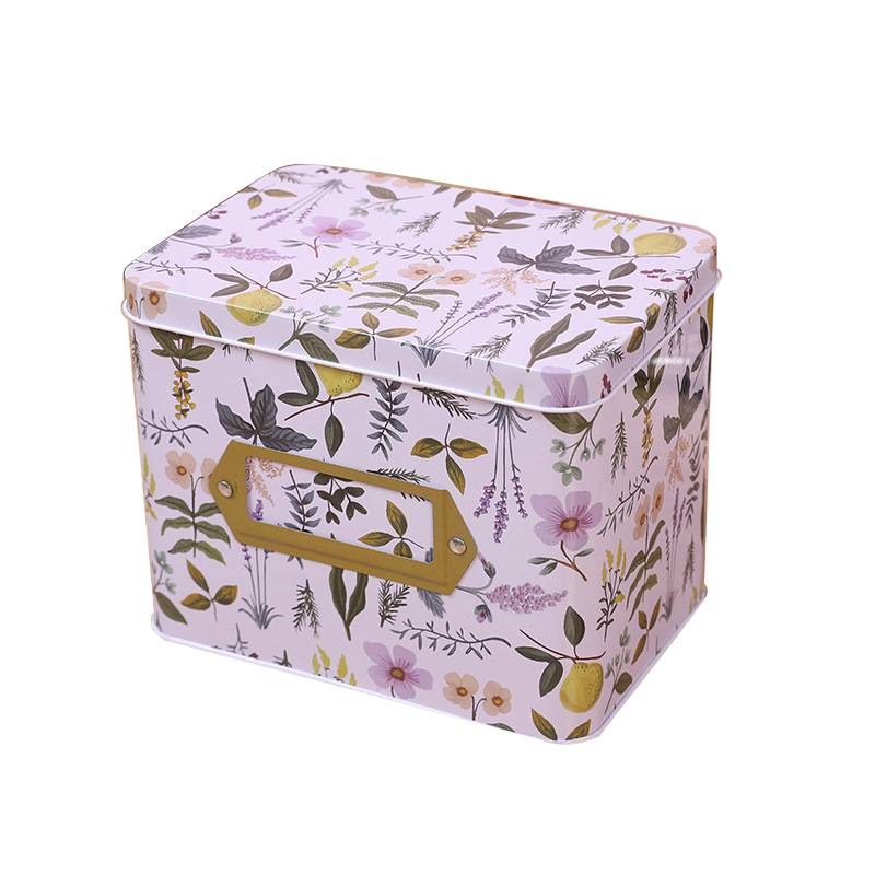 Tinplate Printed Metal Box 6
