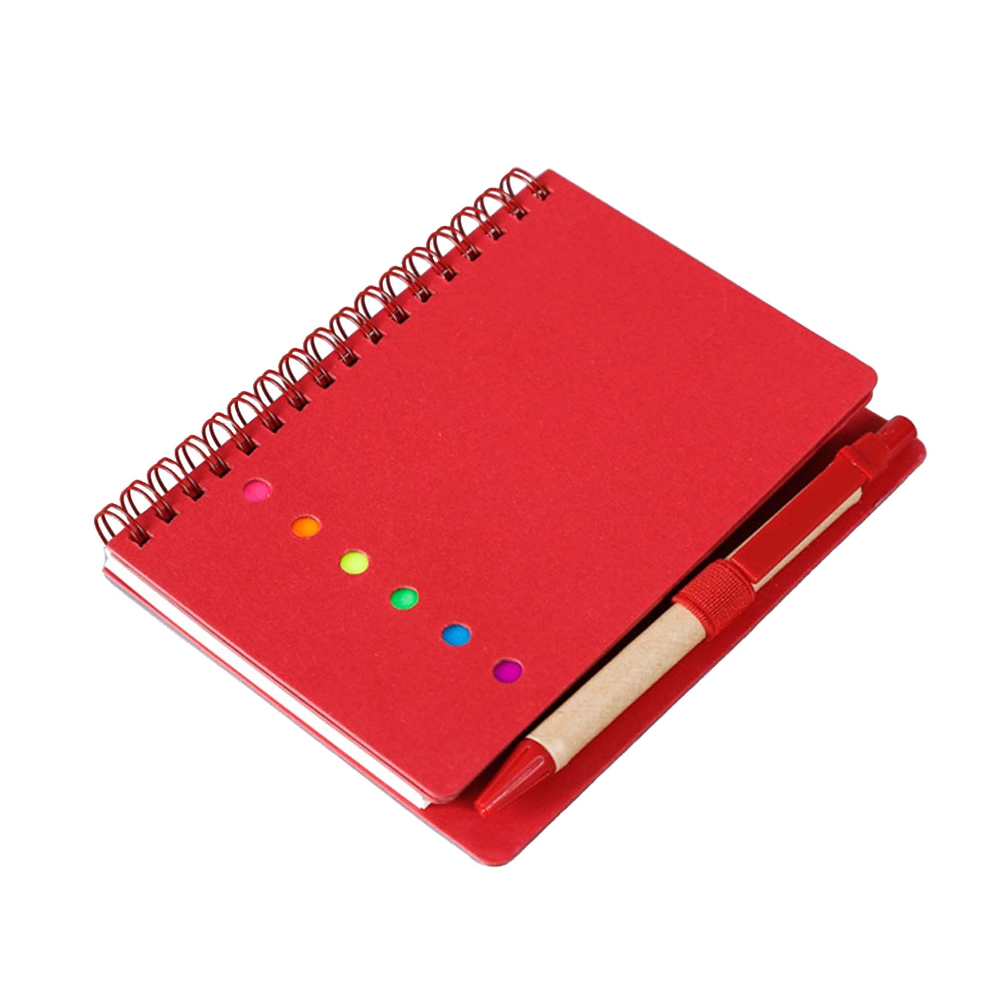 Cowhide Spiral Notebook 6